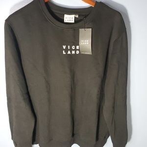*NWT* Vice Land Crewneck Sweater Men Size M